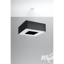 Lampa wiszącal URANO 60 czarny
